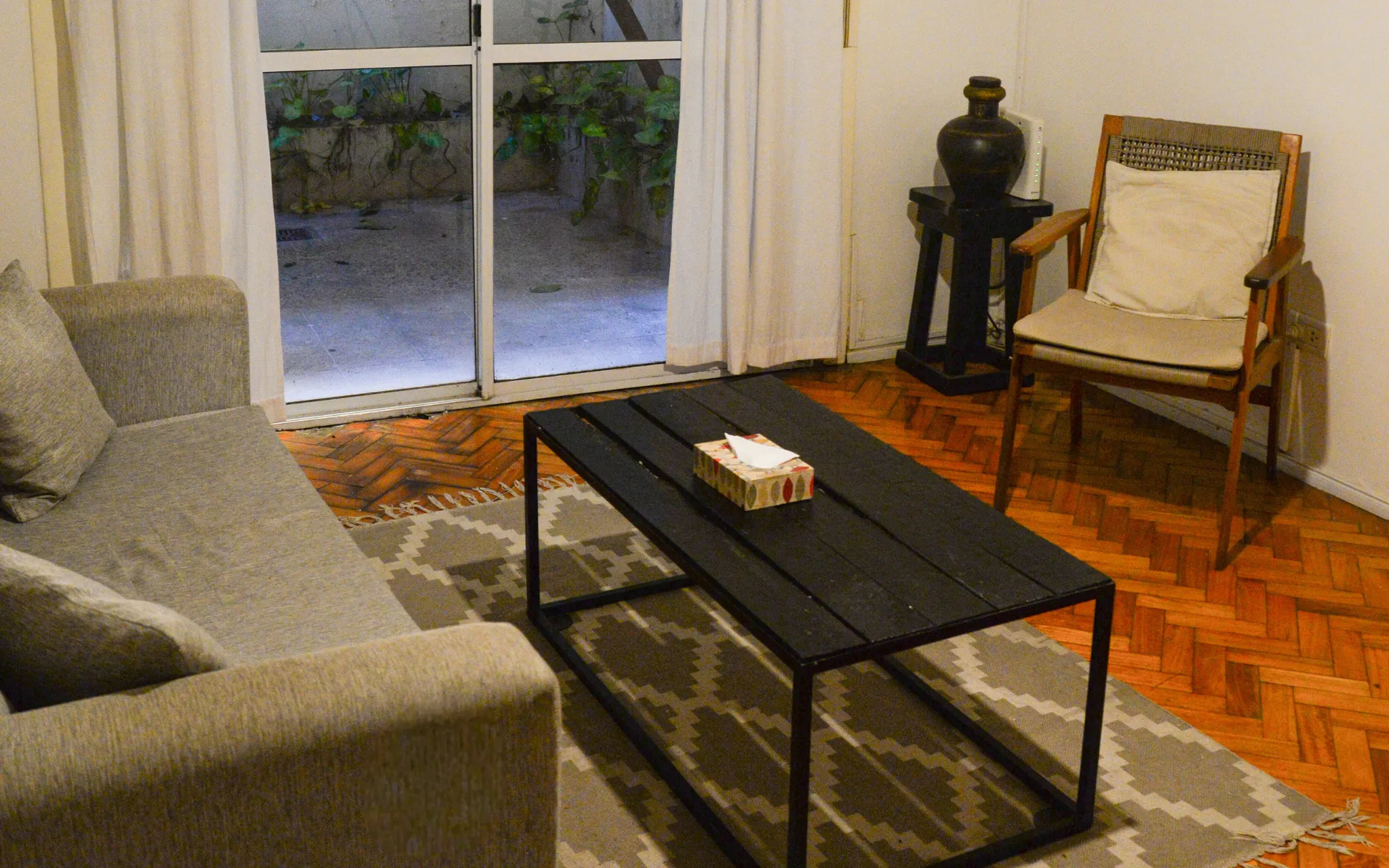 Vista desde la puerta